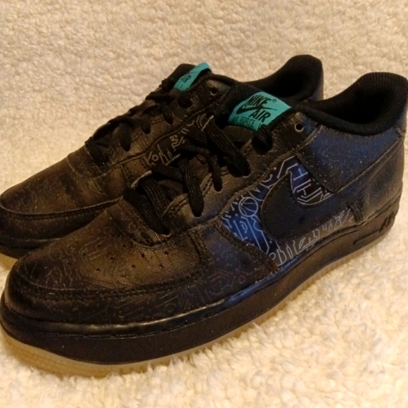 Nike Shoes - AF1 Computer Chip Space Jam (Glow in the dark)